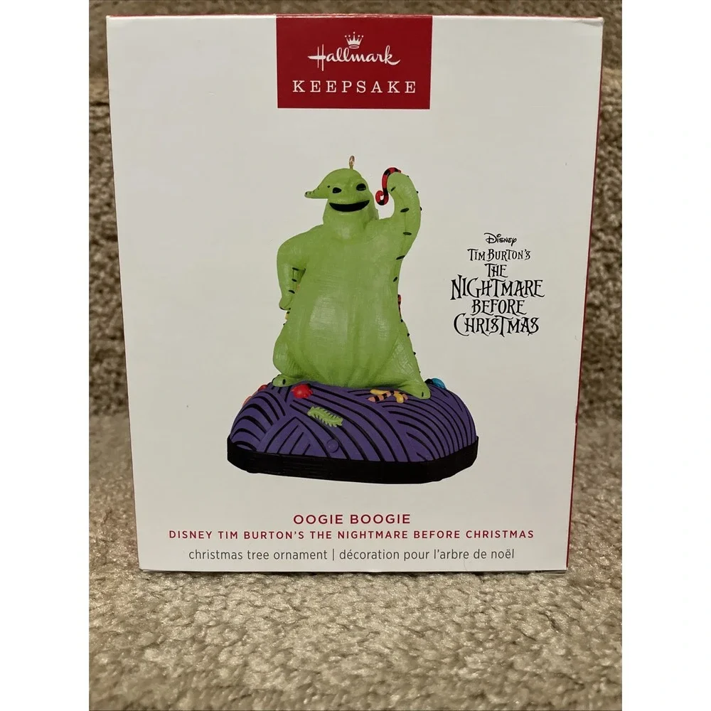 Hallmark‎ 2024 Disney NBC Oogie Boogie Sound & Motion Ornament- New In Box